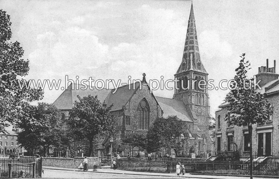 St John of Jerusalem Church, Lauriston Road, South Hackney. c.1908.
